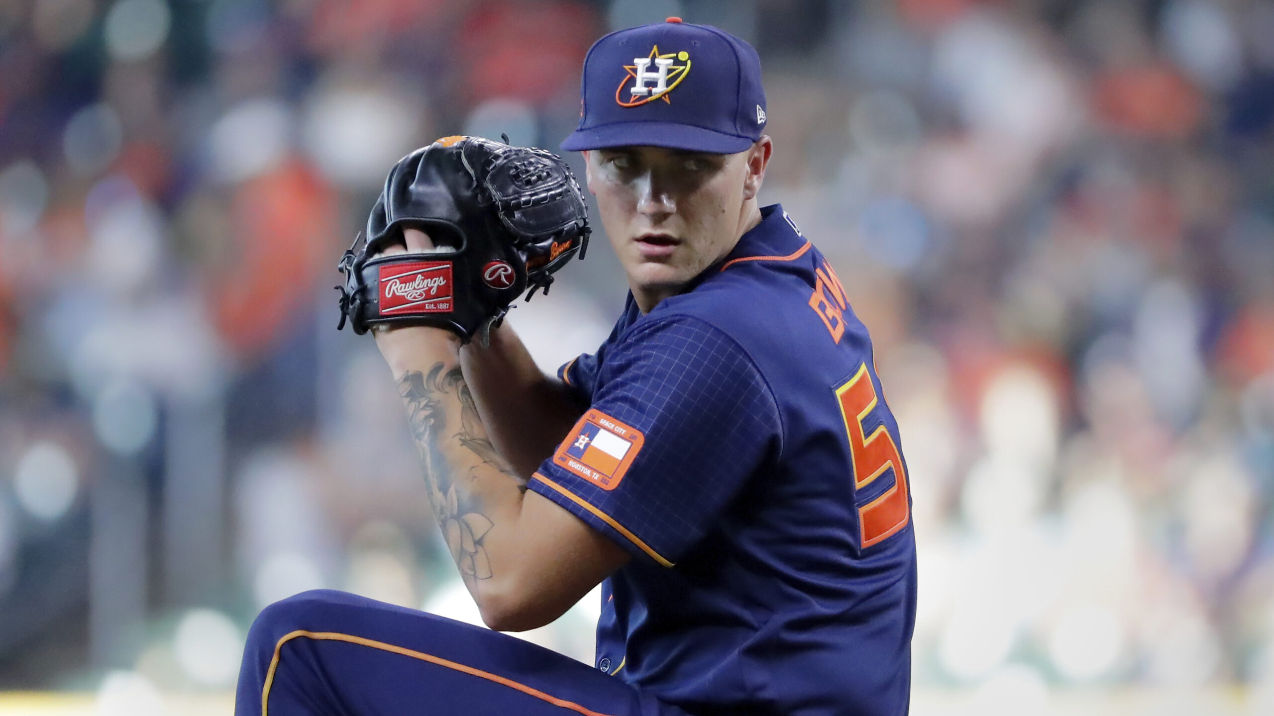 With Rash Of Injuries To The Astros’ Starting Rotation, Hunter Brown ...